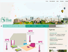 Tablet Screenshot of agence-mve.org